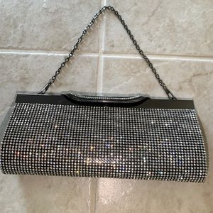 Rhinestone clutch